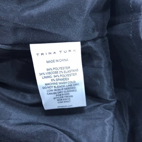 Trina Turk Black and Red Plaid Midi Dress - Picture 8 of 8